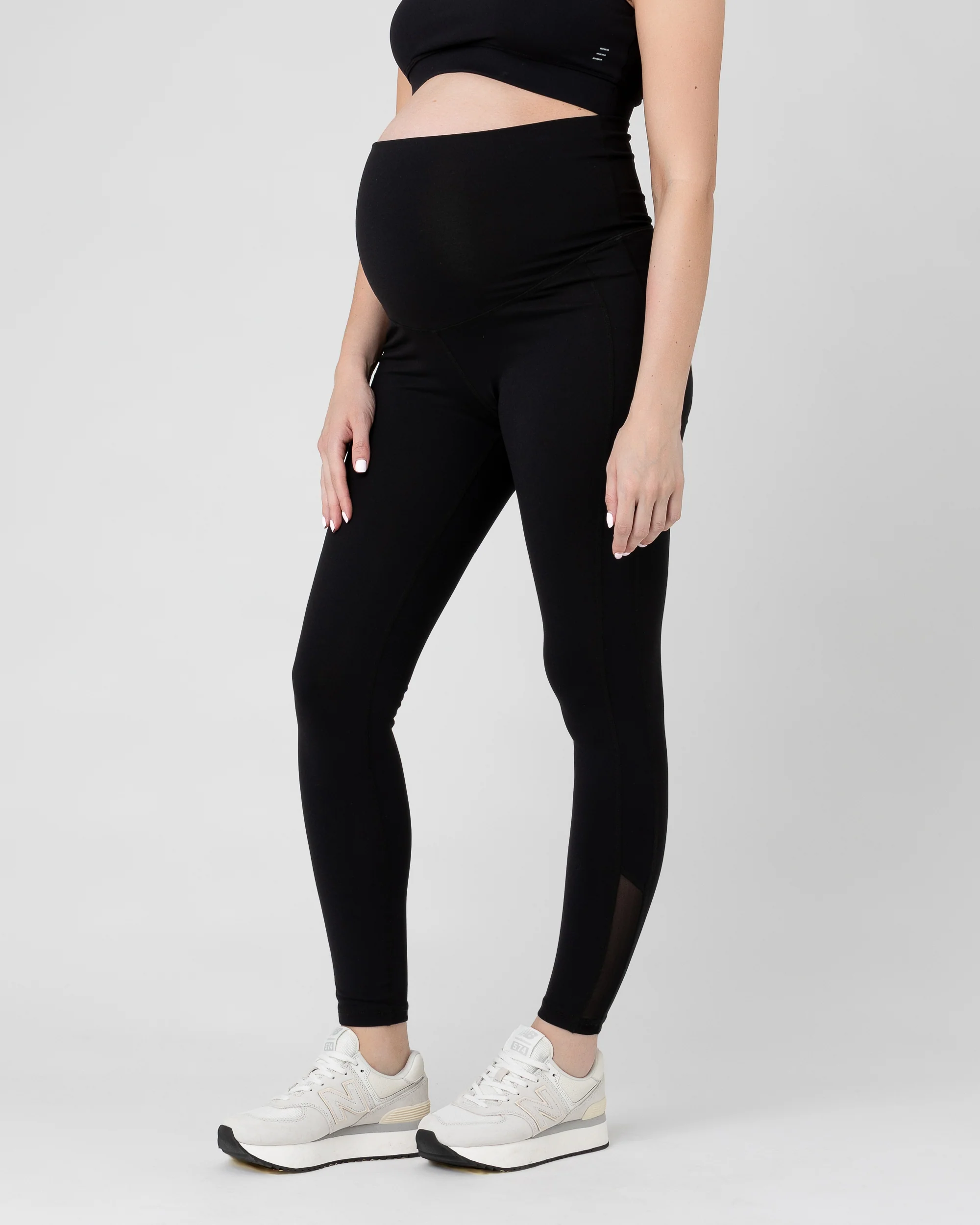Active Over Tummy Legging Black - Image 3