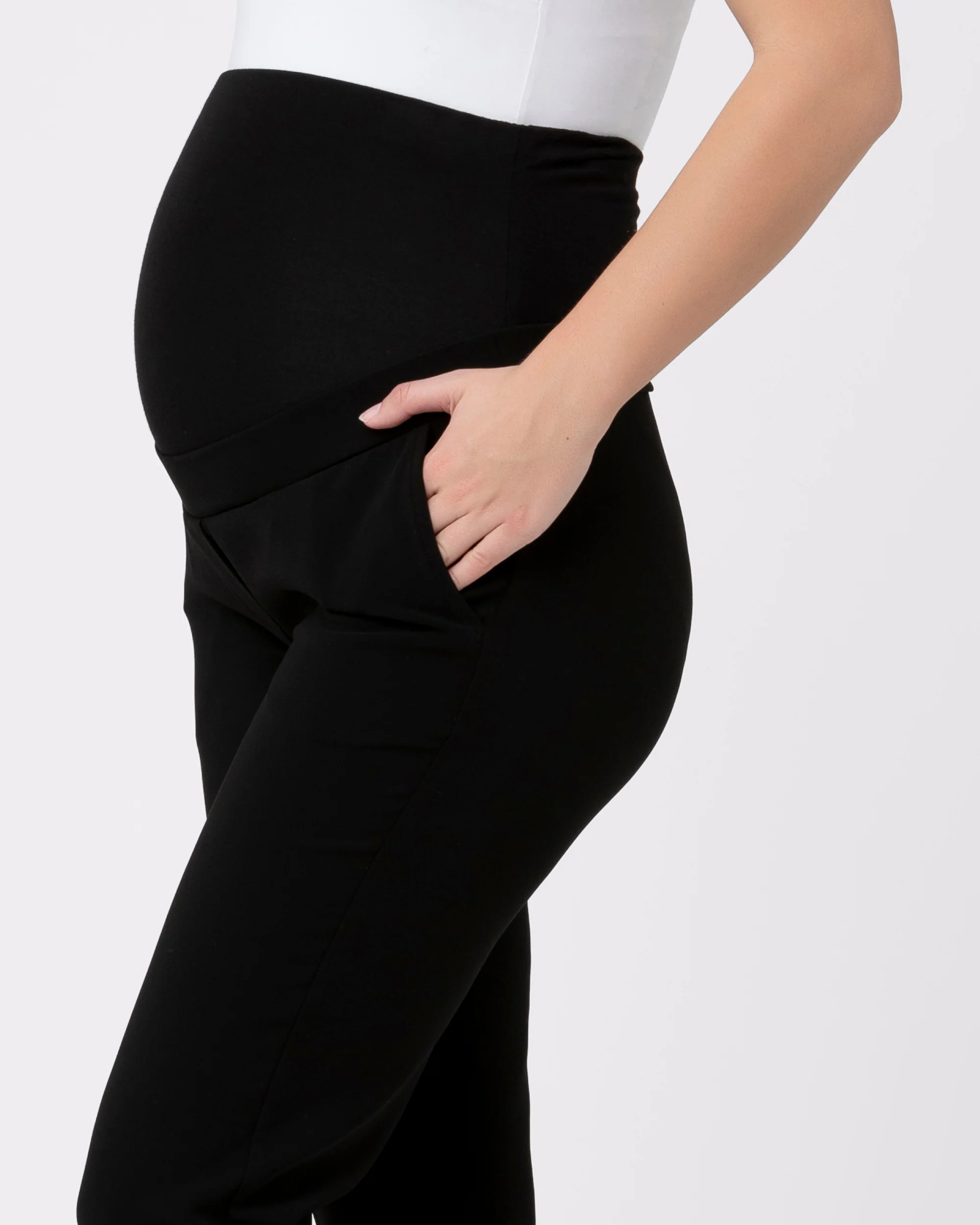Alexa Classic Crop Pant  Black - Image 5