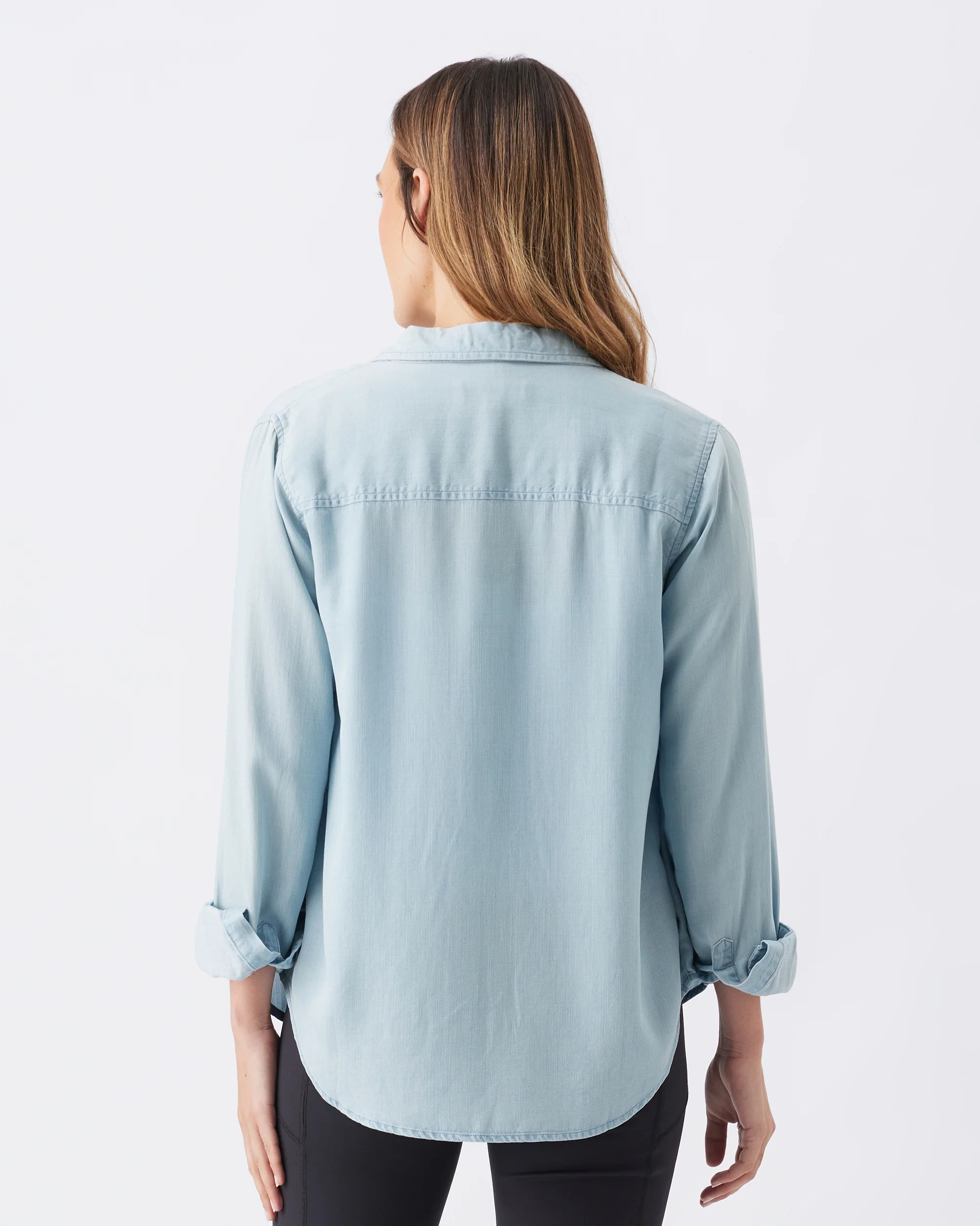 Bec Chambray Shirt Clean Fade - Image 4