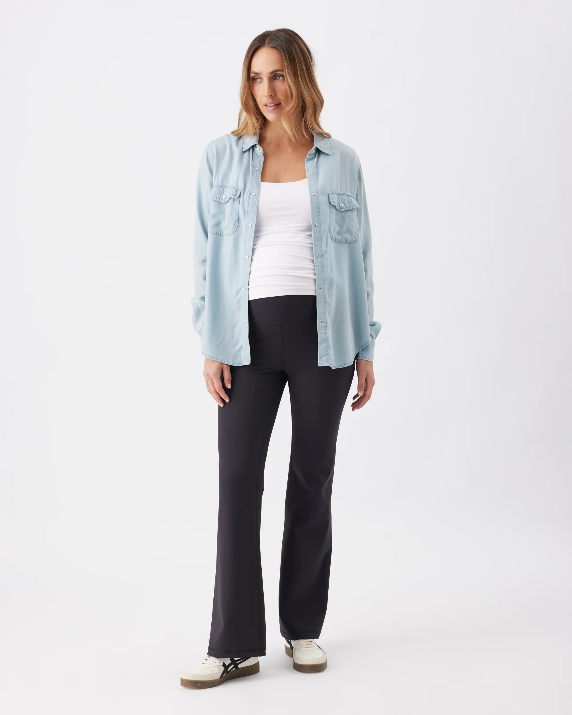 Bec Chambray Shirt Clean Fade - Image 5