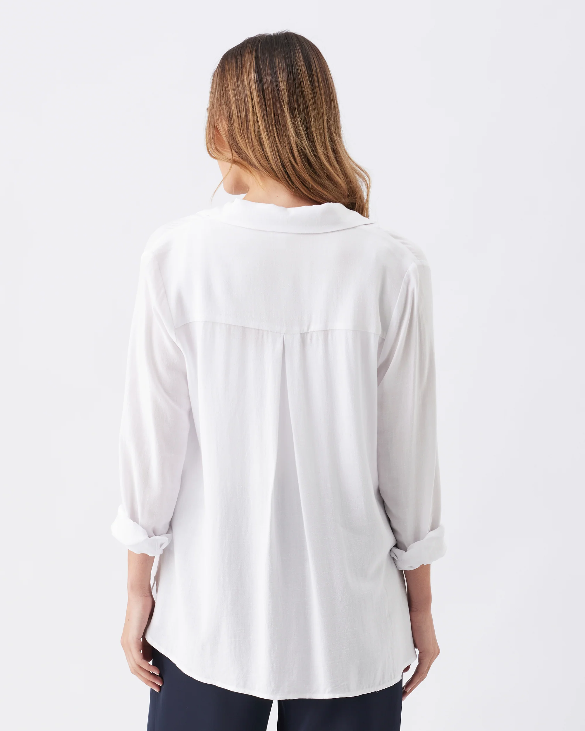 Clara Relaxed Shirt White - Image 5