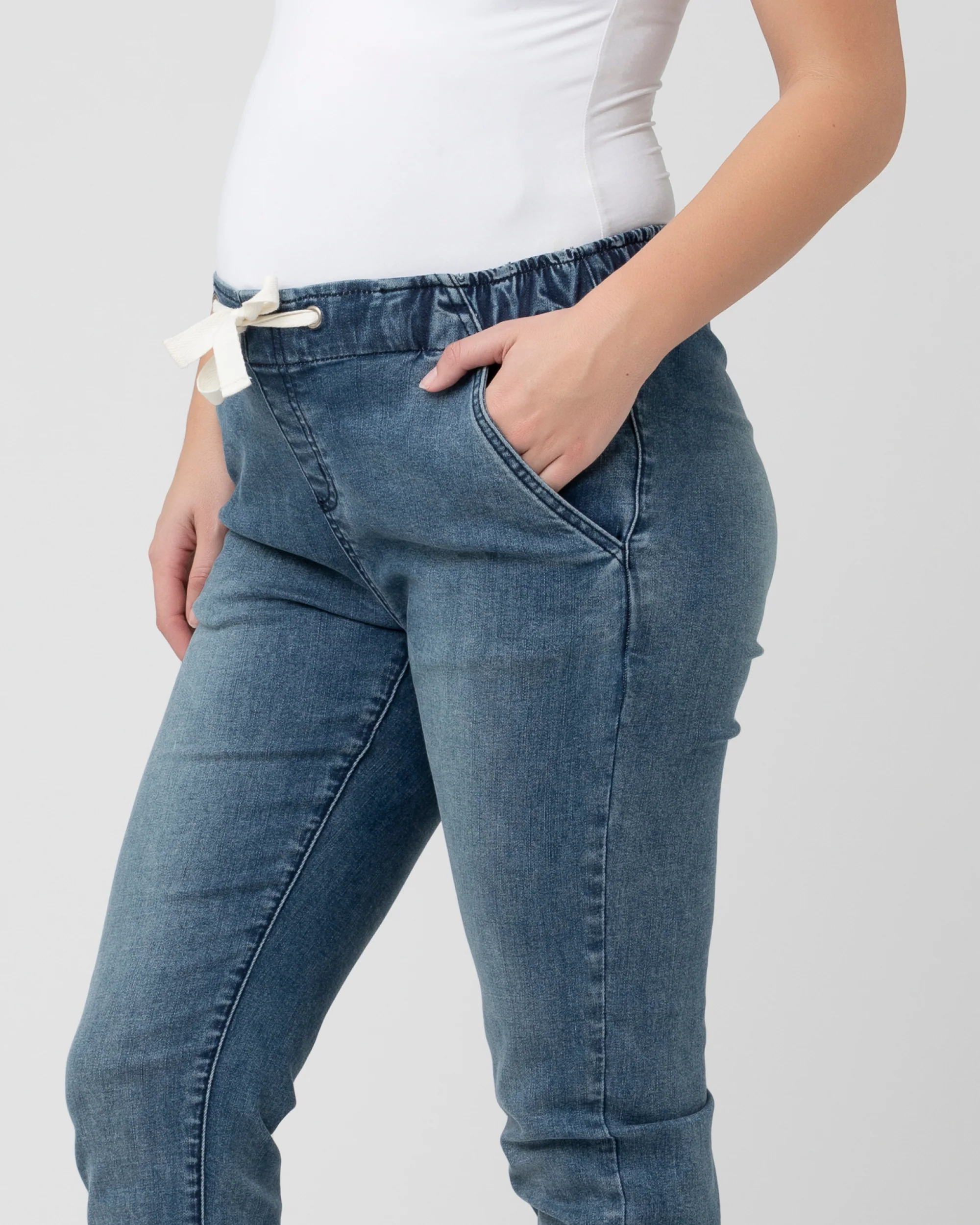 Denim Jogger Blue - Image 4