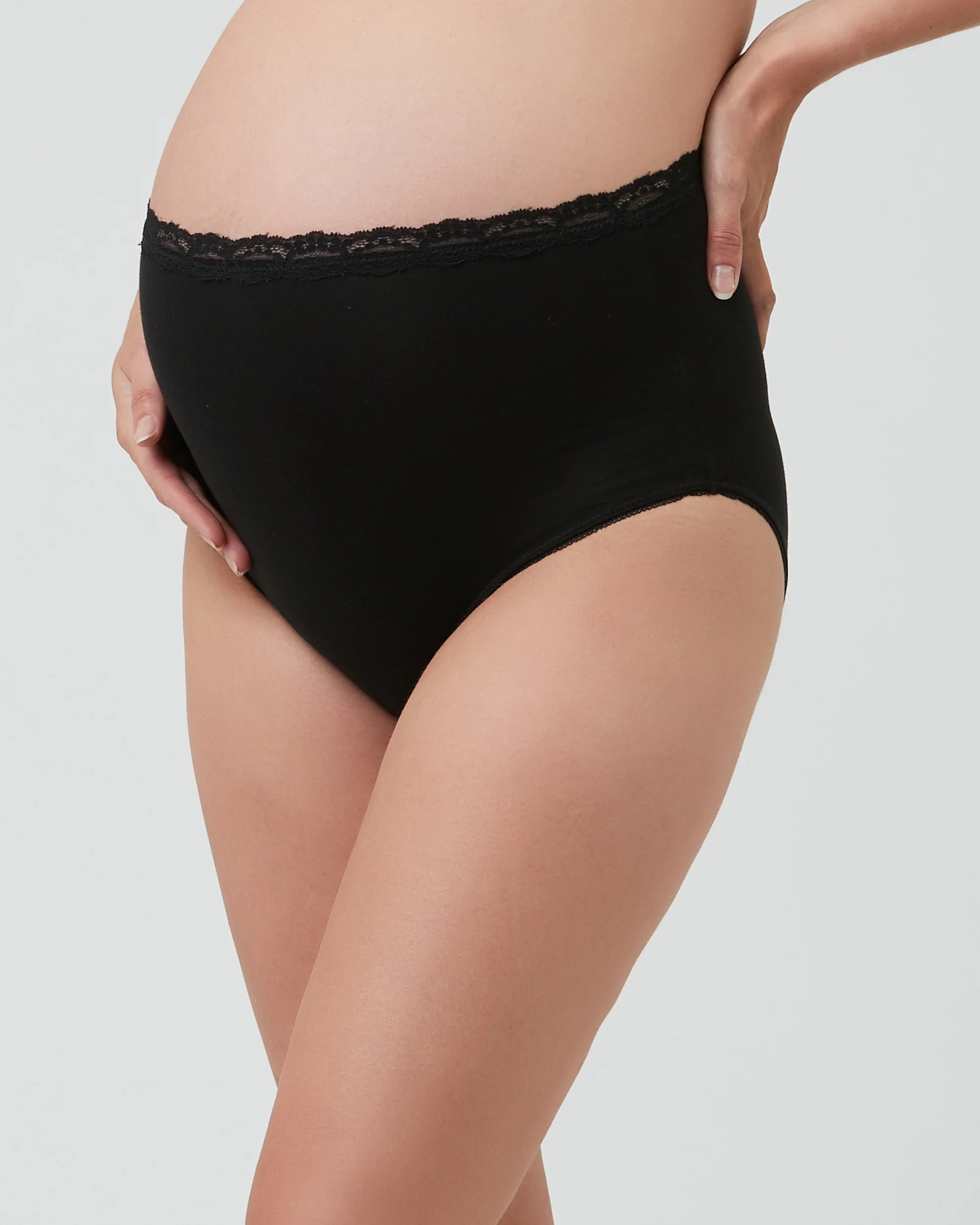 Organic Cotton Full Briefs Black - Image 6