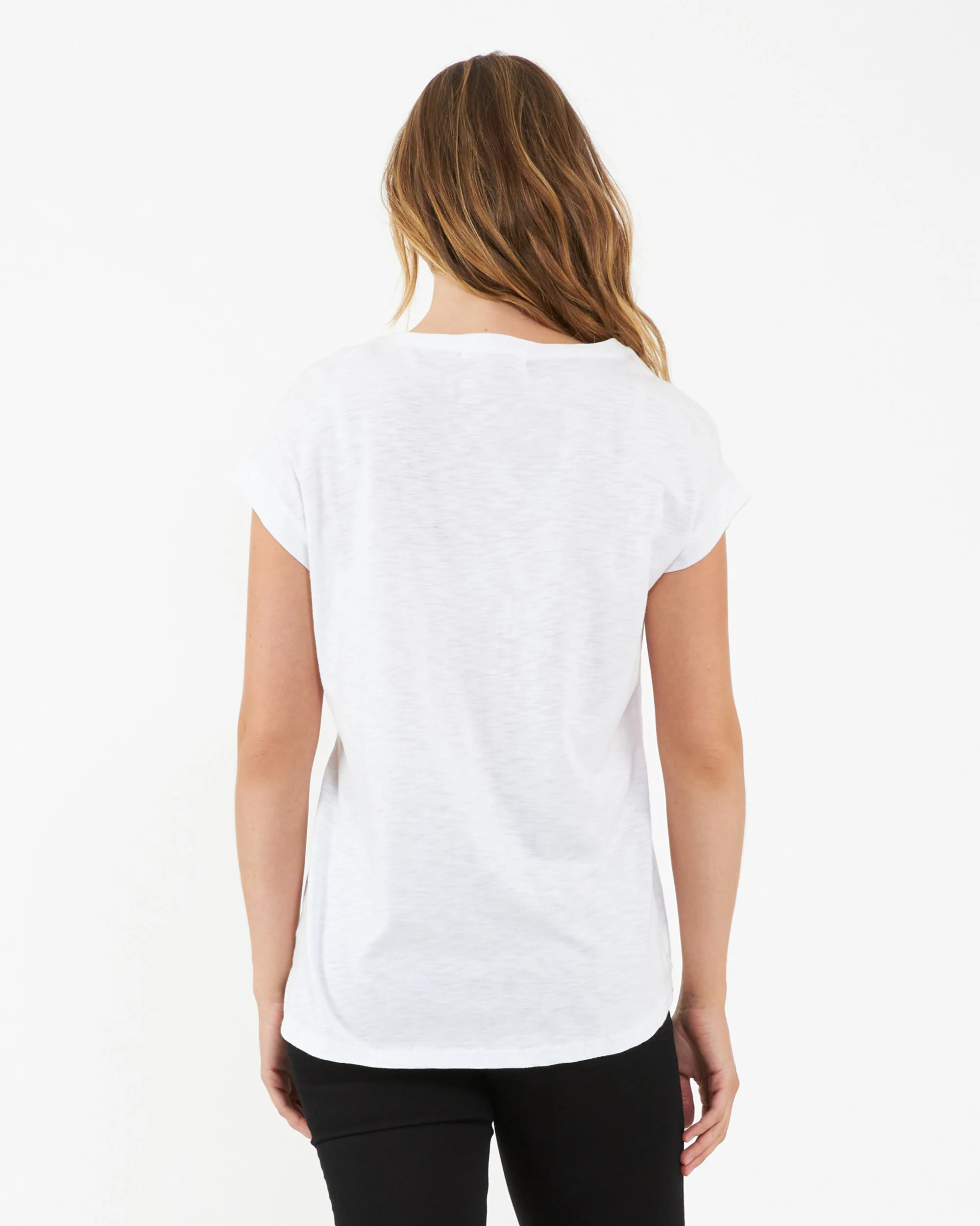 Richie Nursing Tee White - Image 5