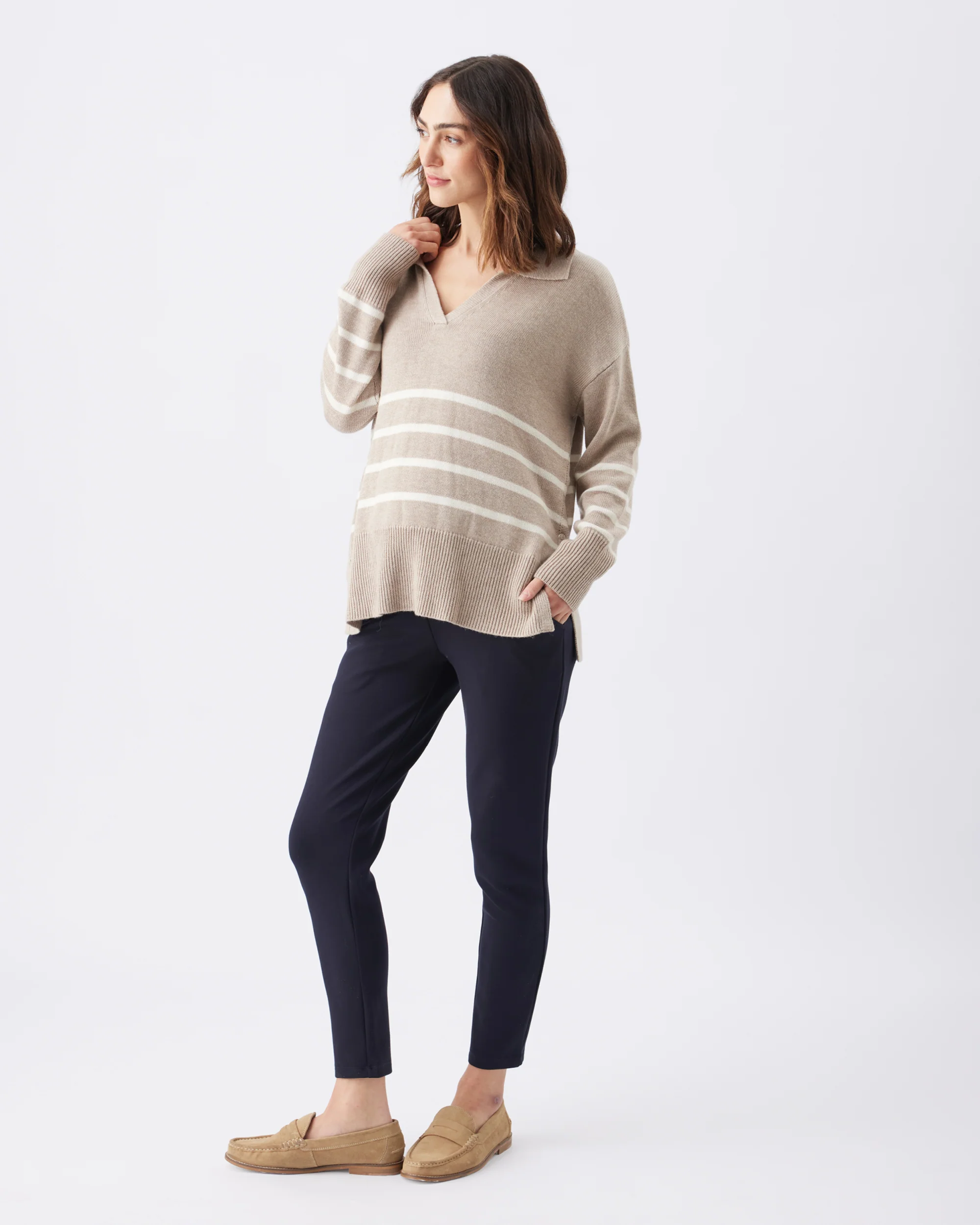 Super Soft Scuba Pant Ink - Image 3